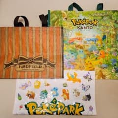 ポケパークカントー ショッピングバッグ ショッパー 3点セット