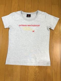 New Balance 半袖Tシャツ グレー Lサイズ　レディースのサムネイル