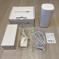 Speed Wi-Fi HOME 5G L13 本体と付属品のサムネイル