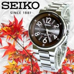 Ⴤ1496 ꕤ美品 SEIKO LK ルキア 電波ソーラー 腕時計 シルバー - メルカリ