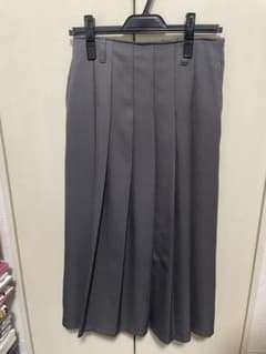 ﾌ*ﾕ様 GU プリーツスカート ロング丈 グレー Mのサムネイル