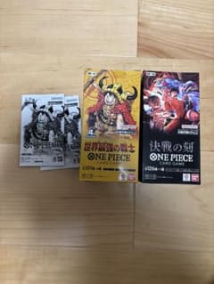 ONE PIECEカードゲーム 世界最強の戦士 1BOX 決戦の刻 1BOXのサムネイル