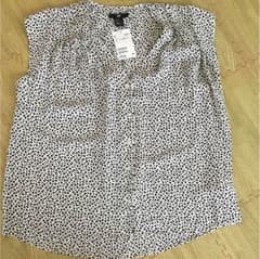 新品未使用☆H&M エイチアンドエム レオパード柄 シャツのサムネイル