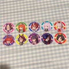 ウマ娘 ファミマ まんまる焼き シール 10種類コンプリートセットのサムネイル
