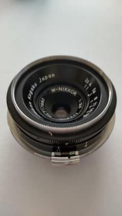 ブリ寿司様専用 W-NIKKOR 28mm F3.5 Sマウント ブラックのサムネイル