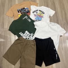 ６点セット⭐︎140cm⭐︎Tシャツとボトムスセットのサムネイル