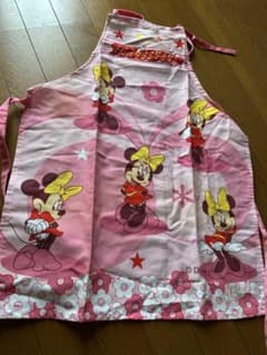 Disney 미니 마우스 앞치마 핑크
