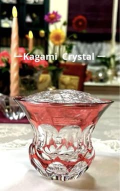 ーKagami Crystal ー カガミクリスタル ローズボール 未使用品 - メルカリ