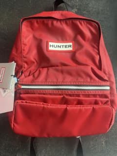 【新品未使用】送料込⭐︎HUNTER ⭐︎リュック　キッズ　レッド　完売品 新品未使用】送料込⭐︎HUNTER ⭐︎リュック キッズ レッド 完売品