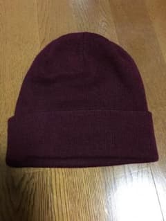 ニット帽✴︎ワイン色のサムネイル
