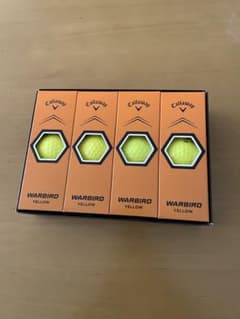 Callaway WARBIRD Golf Balls, Yellow, 12-pack