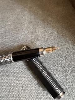 PLATINUM 万年筆 70s BelAge　（中字）　14K-WG PLATINUM 万年筆 70s BelAge （中字） 14K-WG - メルカリ