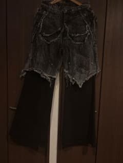 cozy worldwide ダメージ加工 フレアデニムのサムネイル