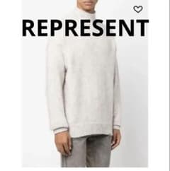 Represent リプレゼント ハイネック セーター ニット