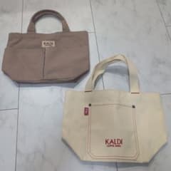 KALDI COFFEE FARM トートバッグ 2点セットのサムネイル