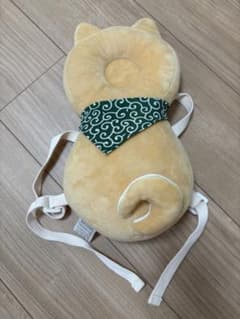 猫型安全クッション 約32cm x 17cmのサムネイル