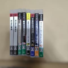 PS3ゲームソフト8本セットのサムネイル