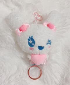 【未使用美品】たまごっち リール付きマスコットラブリボンラブリっち キーホルダー
