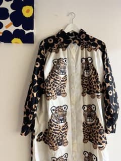 【希少】Marimekko Kaksoset ロングシャツワンピース✨おまけつきのサムネイル