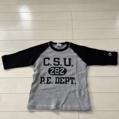 Champion 長袖カットソー サイズ130 グレー・ブラックのサムネイル