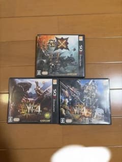 몬스터 헌터 시리즈 3DS 소프트 3점 세트