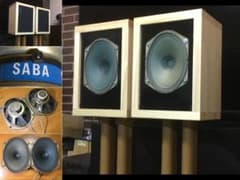 ウルトラレア！ SABA傑作18x24cmフルレンジユニットシステム 弩級箱ペア ウルトラレア！ SABA傑作18x24cmフルレンジユニットシステム 弩