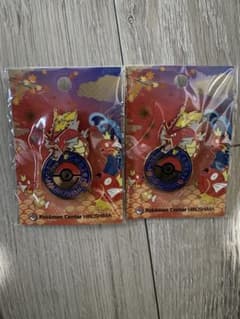 ポケモンセンター広島限定 ロゴピンズ2個 - メルカリ