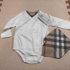BURBERRY ベビー ロンパース スタイ付きのサムネイル
