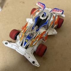 ミニ四駆　ライジングトリガー　リミテッドスペシャル 未使用品 ライジングトリガー｣赤のファイアーパターン