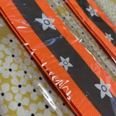 【新品】バックル付き反射タスキ　花柄のサムネイル