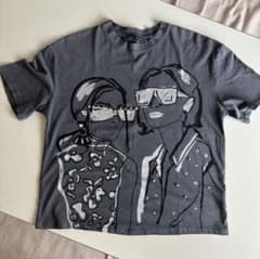 ZARA イラストプリント ガールズ Tシャツ 半袖 Mのサムネイル