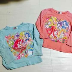プリキュア 長袖 まとめ売り バラも可 100cmのサムネイル