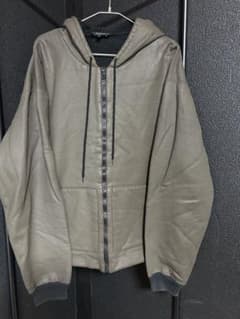 【正規品・ビンテージ】APC アーペーセー　フードショートダウンジャケット APC アーペーセー ムートン レザー フードショート ダウンジャケット