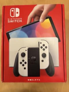 お*ゆ様 Nintendo Switch 有機ELモデル ホワイト　おまけ付きのサムネイル