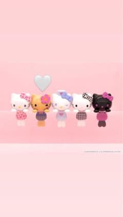 HELLO KITTY ぴょこのるマスコット　日焼けのサムネイル