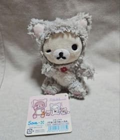 San-x 리락쿠마 쁘띠 모아 봉제인형 고양이 2014년 초기