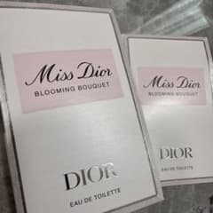 新品　Dior 香水サンプル 2本　Miss Dior ブルーミングブーケのサムネイル