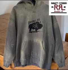 DOUBLE RL　フードパーカー/バッファロ　XL DOUBLE RL フードパーカー/バッファロ XL - メルカリ