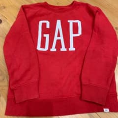 GAP GAPkids 裏起毛トレーナー (赤)のサムネイル