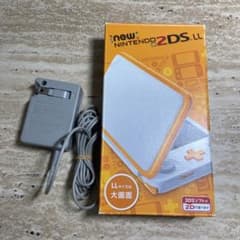 Newニンテンドー2DS LL 本体 ホワイト×オレンジ 6473