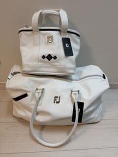 Brand new, unused FJ FootJoy Argyle golf bag set (2 pieces)