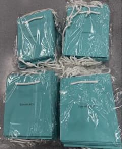 現行品Tiffanyティファニーミニショッパー紙袋100枚 現行品 Tiffany&co.ティファニー ミニショッパー紙袋100枚 現行品