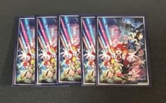 マクロスΔ 劇場のワルキューレ スリーブ 5枚 未使用 - メルカリ