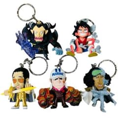 希少レア】ワンピース フィギュアキーホルダー 3大将 ルフィギア2