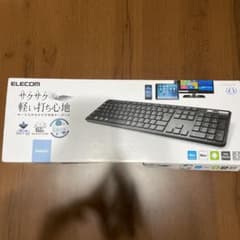 ELECOM Bluetooth 5.0 薄型フルキーボード TK-FBM12…のサムネイル