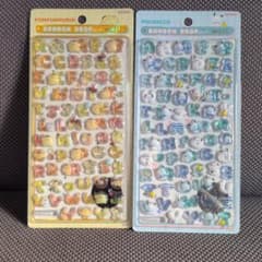 【正規品】サンリオ文字ボンボンドロップシール2枚セット（ポムポムプリン＆ポチャコのサムネイル