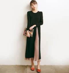 シフォン切替ワンピースのサムネイル