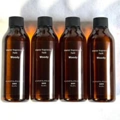 【新品未使用】無印良品 フレグランスオイル ウッディ 200ml×4のサムネイル
