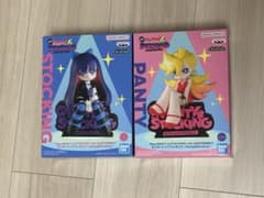 New PANTY & STOCKING 모니터 탑 피규어 2종 세트