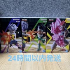 HUNTER×HUNTER GI편 곤 킬루아 히소카 피규어 3체